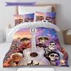 COCO Pattern Bedding Home Decoration Birthday Gift ( 1 duvet cover + 2 pillowcase, without core),fan merchandise.