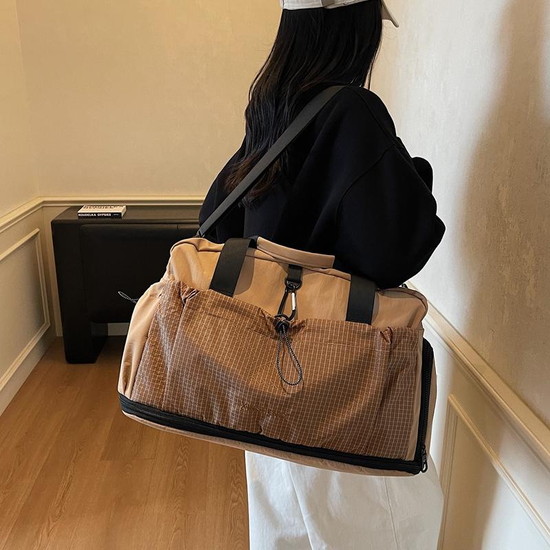 Travel Bag for Women, Hand-held Business Trip Sports Bag, Large-capacity Short-distance Travel Luggage Bag