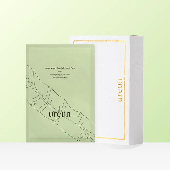 Vegan Aloe Kelp Mask Pack (8 Sheets)