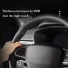 Leather Car Steering wheel Cover For Peugeot 208 2011- Peugeot 2008 2013- Handle Cover Car Interior Accessories