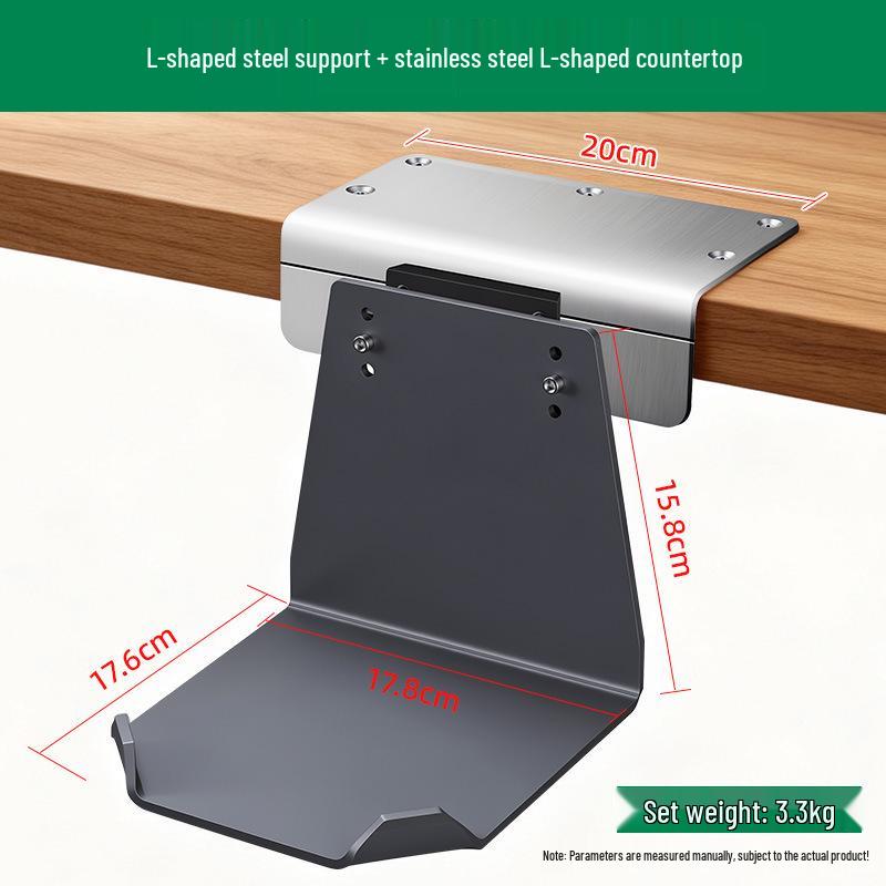Metalworking Clamp-on Table for Jewelry and Wood Craft Repair - Hole-Free Design