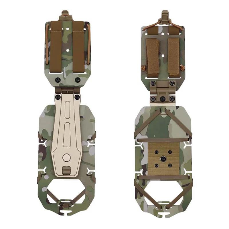 Tactical Chest Mount Phone Holder with Navigation Board
