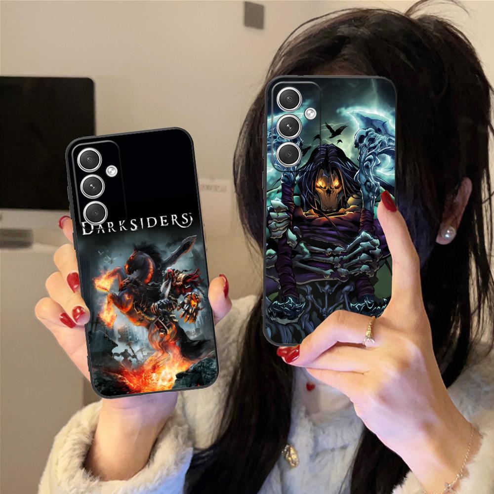 Spiel Darksiders Handyhülle für Samsung Galaxy S26 S25 S24 S23 S22 S21 S20 Note20 Plus FE Ultra Bunte Abdeckung Handys