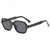 Vintage Square Sunglasses Women Fashion Small Frame Yellow Black Sun Glasses Male Female Retro Rivet Morror