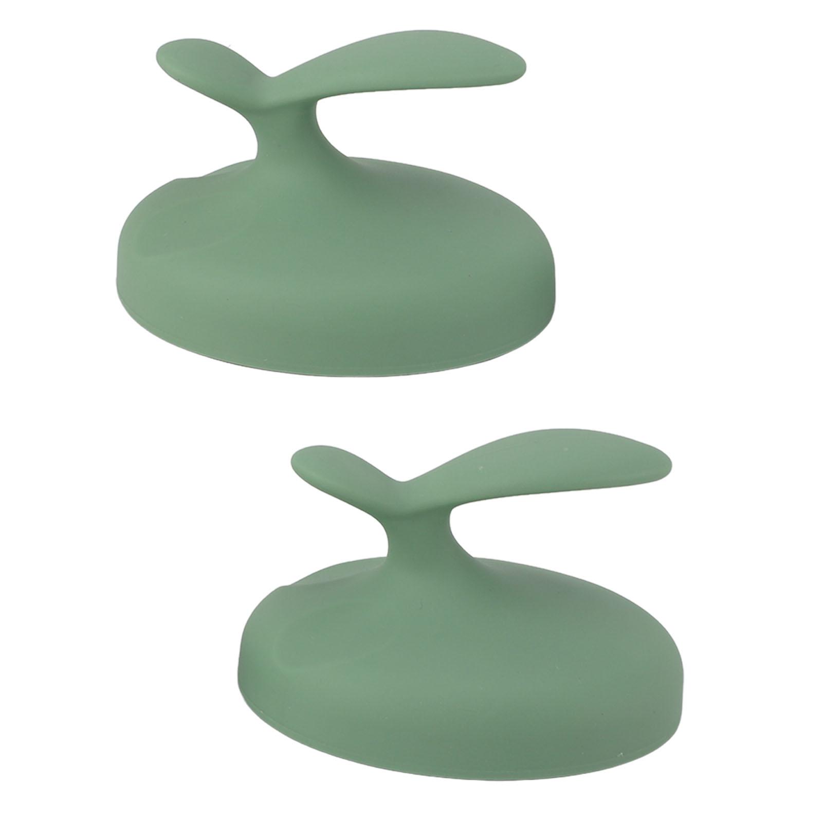 2pcs Glass Foot Callus Scrubber Exfoliation Handheld Foot Hard Skin Remover for Pedicure