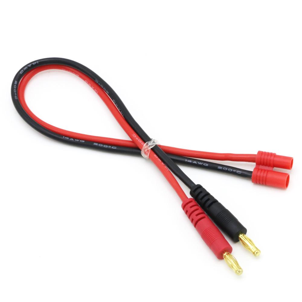 Imax B6 Charge Line 4.0mm Banana Plug to Amass MPX AS150 XT90 TRX XT60 EC5 With 12AWG Silicone Cable 30CM for Rc Lipo Battery