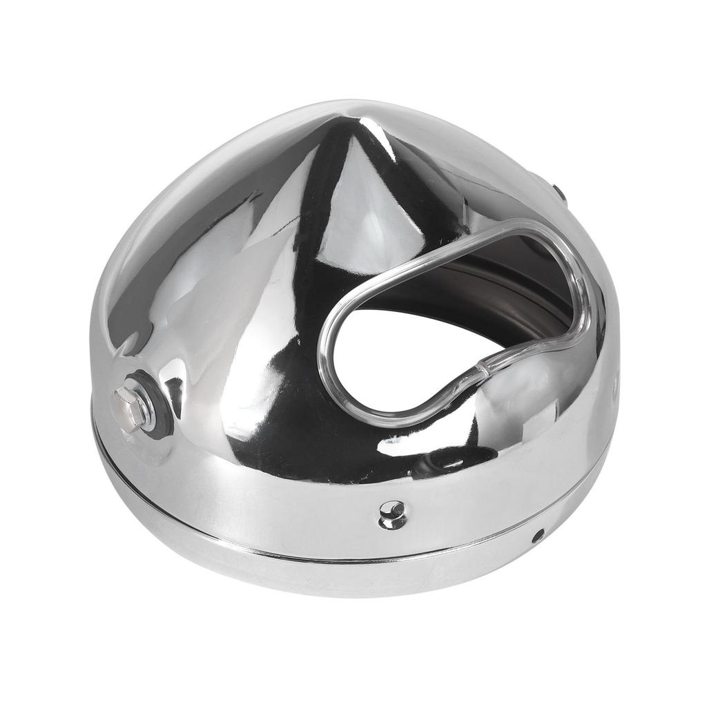 Universal 5.75inch Motorcycle Light Cover Rustproof Aluminum Designs Motorcycles Headlight Shell Suitable for Bike