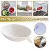 PDTO Drainer Bowl Strainer with Spout for Pasta Fruit Vegetable Food Colander Baskets