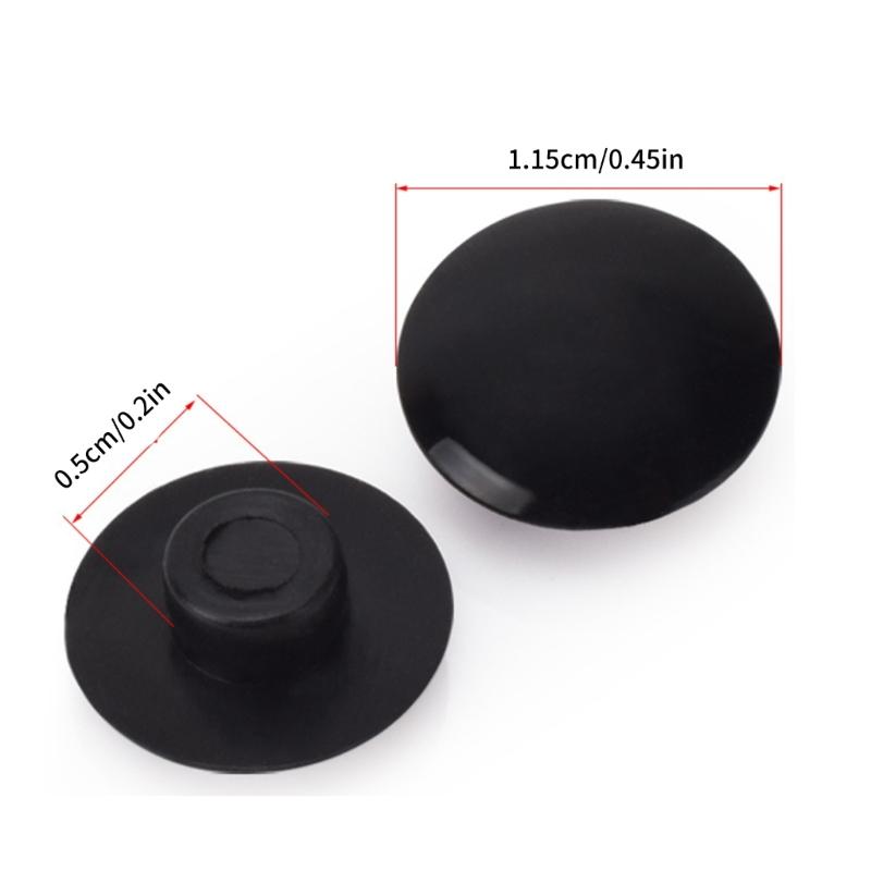 10Pcs Waterproofs Bicycles Stem Caps 6mm Bicycles Rubber Stem Top Cover Cycling Headset Stem Top Caps Enduring