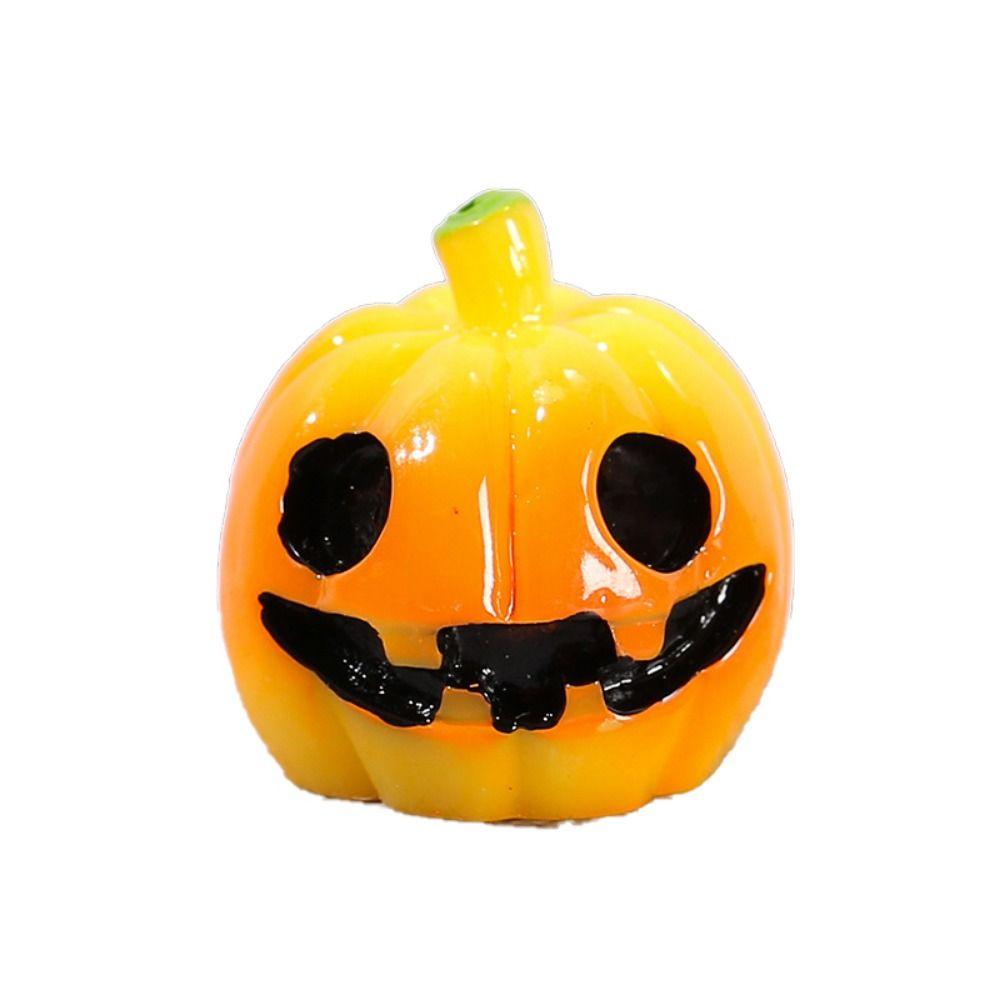 3D Halloween Small Ornament Mini Resin Halloween Ornament  Crystal Ball Accessories