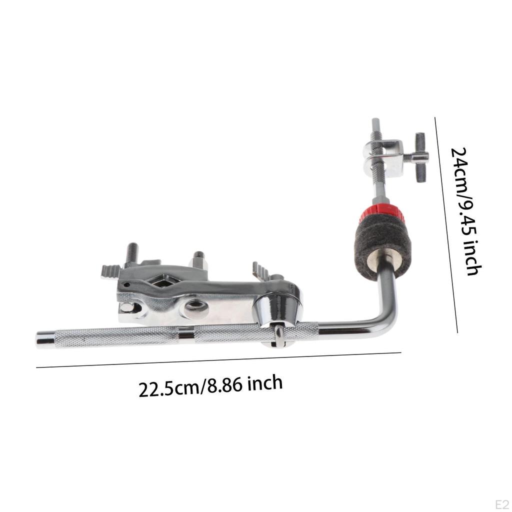 Cowbell Mounting Arm Percussion Instrument Fittings Multifunction Heavy-duty Assembly Kit