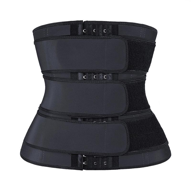 Men Waist Trainer Corset Workout Sweat Suit Belly Trimmer Belt Sports Compression Girdles Fitness Fat Burning