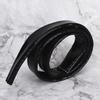 AN12 Black Fire Sleeve Braid Flame Heat Shield 3 4 x 3.3ft ID 0.7in Fuel Hose Protector