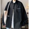 Men's Shirt Jacket Autumn Workwear Cardigan Coat Casual and Trendy Autumn Coat