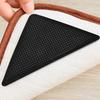 8 Pcs Non-Slip Rug Corner Pads Keep Your Rugs In Place Non Slip Carpet Tape Easily Installation for Hardwood Tile Floors