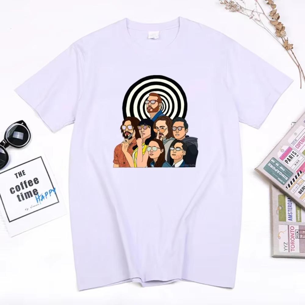 Manga The Umbrella Academy TShirt Funny Unique Cartoon Print T-shirt Women Men Novelty Trend Short-sleev Tee Ropa Mujer