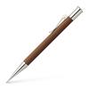 Graf Von Guilloche Cognac Mechanical Pencil 136535 Faber-Castell 0.7mm (Official Import)