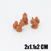 Cute Modeling Small Animals Assembled Building Block Scene Accessories Parts Chicken Husky Fighting Dog Flamingo Ornament
