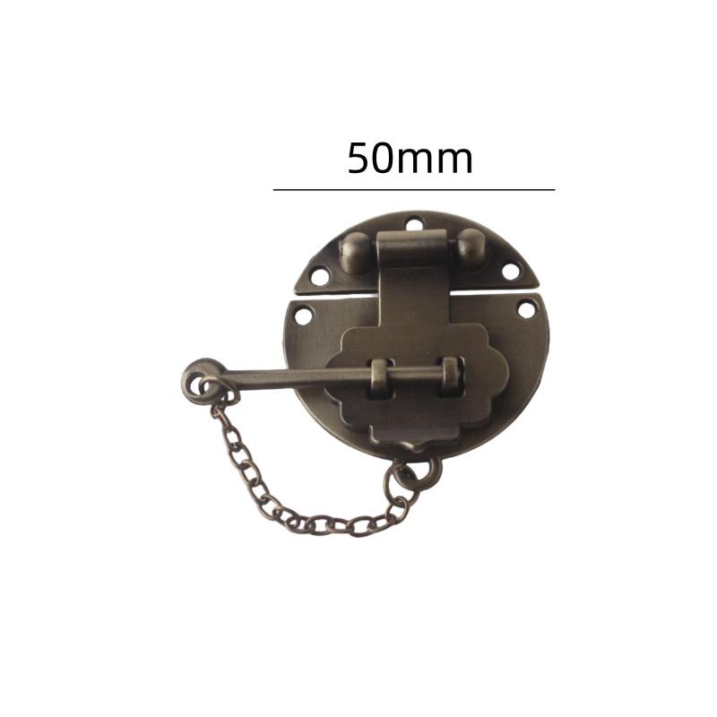 

3Pcs Vintage-Style Alloy Lock Brass Finish Durable for Jewelry Boxes Gift Boxes Suitcases Easy to Install