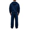 Men's 2 Piece Zip-Up Cardigan Jacket and Pants Set -Lined Fall Winter Athletic Casual Tracksuit