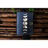 Sun and Moon Handmade Deckle Paper Journal for Men and Women Spell notebook for traveling sketchbook poetry book