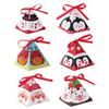 Forme Triangle Boîtes Triangulaires de Noël Boîte à Bonbons Ornement Design Décoration de Noël Boîte Décorative Emballage Cadeau