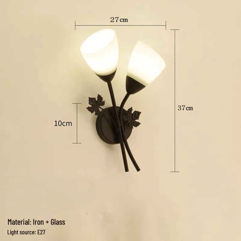 Modern Nordic LED Wall Lamp for Bedroom and Living Spaces