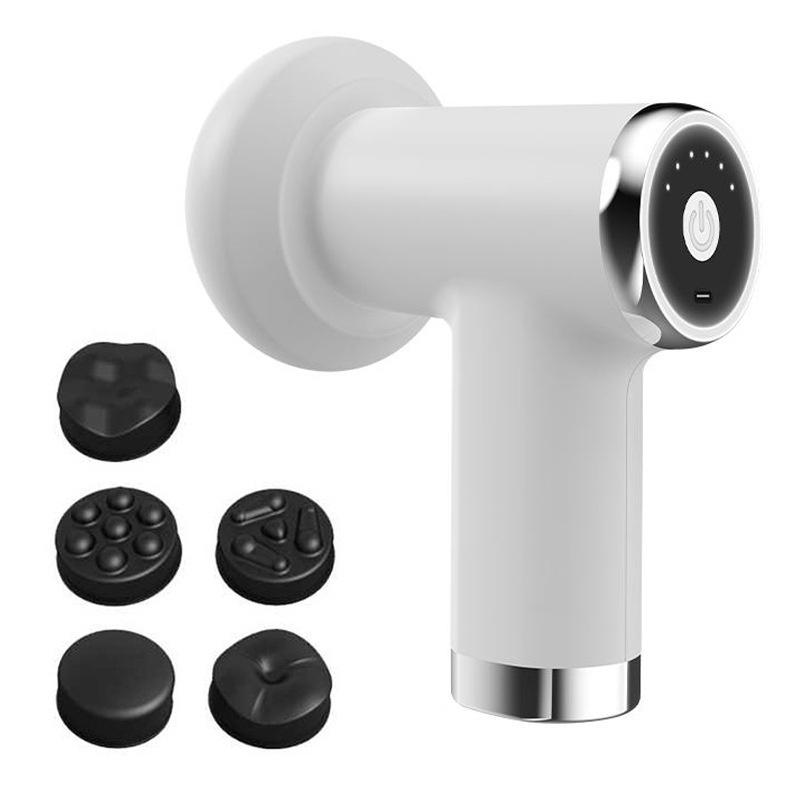Body Massager, Home Massage Stick With 5 Massage Heads, Convenient Fat Pusher, Wireless Charging, Handheld Whole Body Kneading