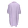 Fashion Womens Color V-Neck Women's Pockets Long Sleeved Shirts Top