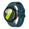 Original Silicone Band for Samsung Galaxy Watch 7 6 4 5 Pro FE 44mm 40mm Correa Bracelet Galaxy Watch4 6 Classic 43mm 47mm Strap