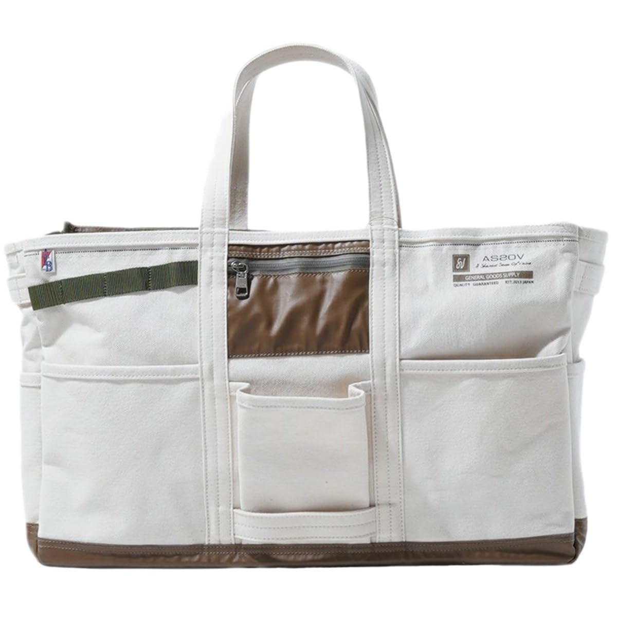 

[Assob] Сумка-тоут ALBERTON CANVAS TOTE (M)-KH