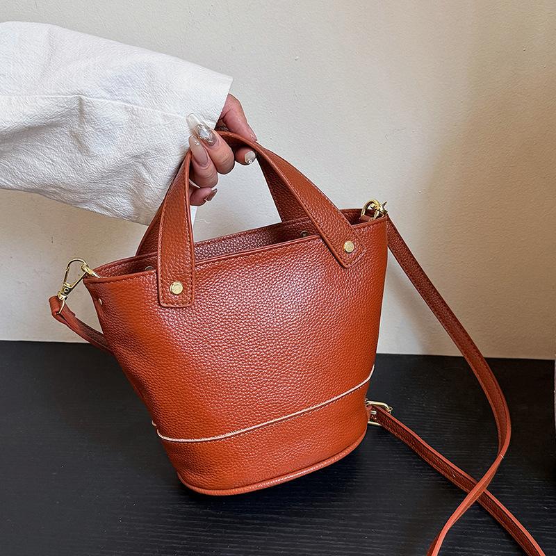 Leather Women'S Bags, Messenger Bags, Fashionable First-Layer Cowhide Handbags, Shoulder Bags, Commuter Handbags