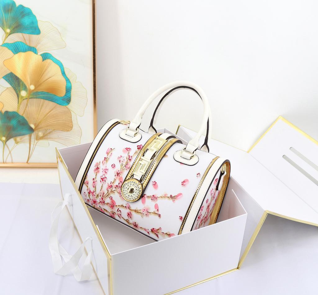 Bedruckte Damen-Tasche Textur Designer-Handtasche Labyrinth-Kissen-Tasche Damen-Handtasche Tasche