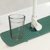 1PC Sink Splash Guard Soft Flexible Quick Dry Universal Drip Catcher Tray Sink Faucet Drying Mat Splash Catcher Kitchen Supplies