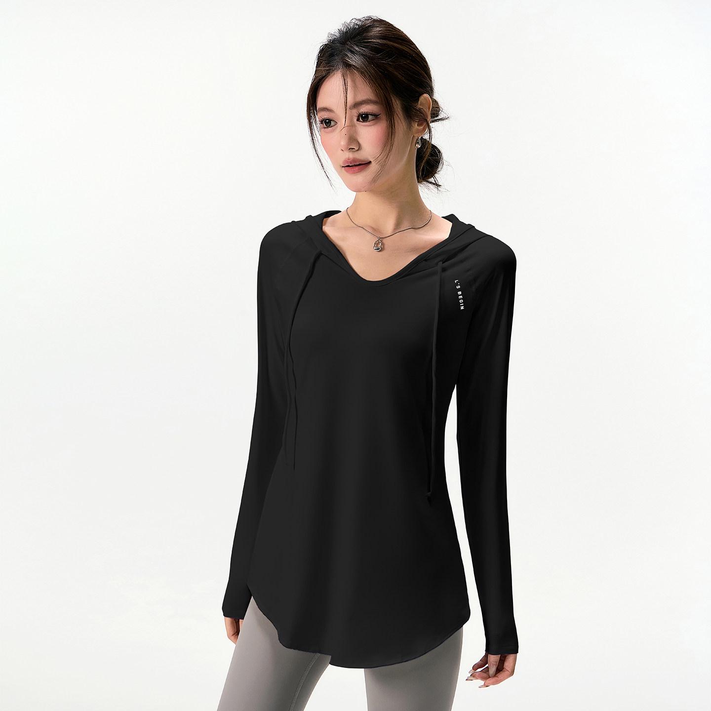 

Premium Quick-Dry Long Sleeve Yoga & Running Top M (90-105 lbs)