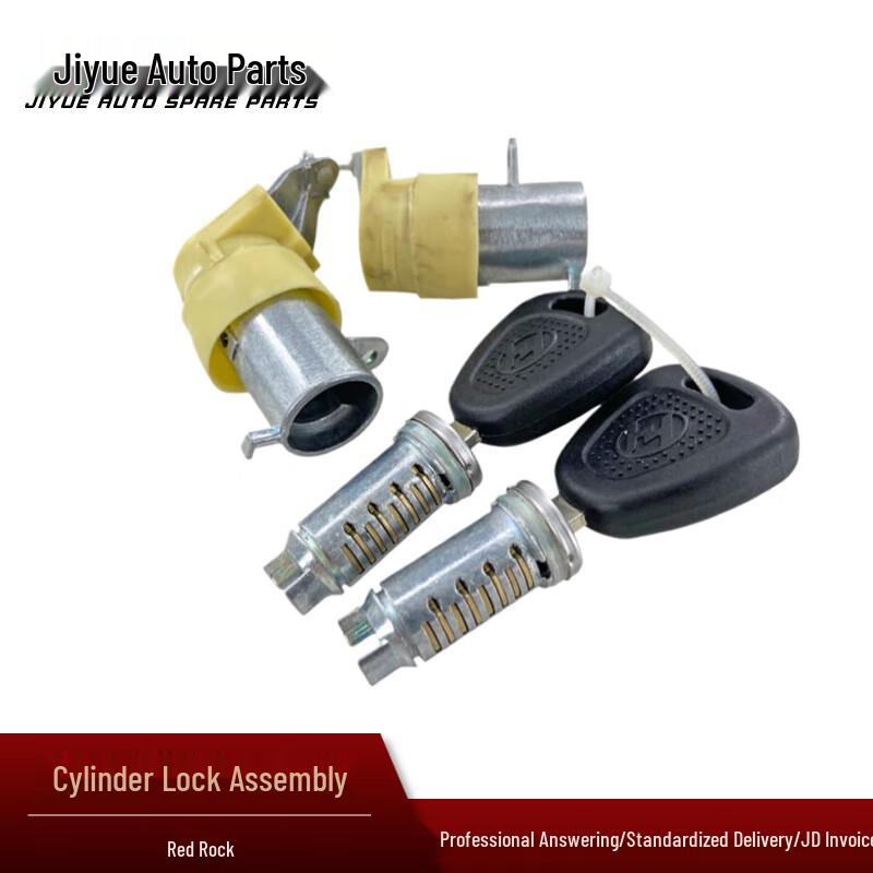 Left Door Lock Cylinder and Housing Assembly for Hongyan Steyr CQ1190