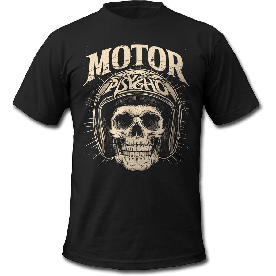 

Bands and Bones Moto Skull 1 Men s T-Shirt XXXXXL різнокольоровий