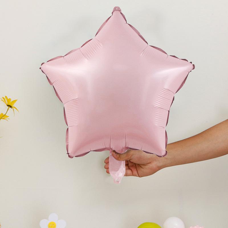 18-Inch Heart-Shaped Aluminum Film Aluminum Foil Balloon Celebrates Wedding, Valentine'S Day Confession, Party Decoration Scene Arrangement