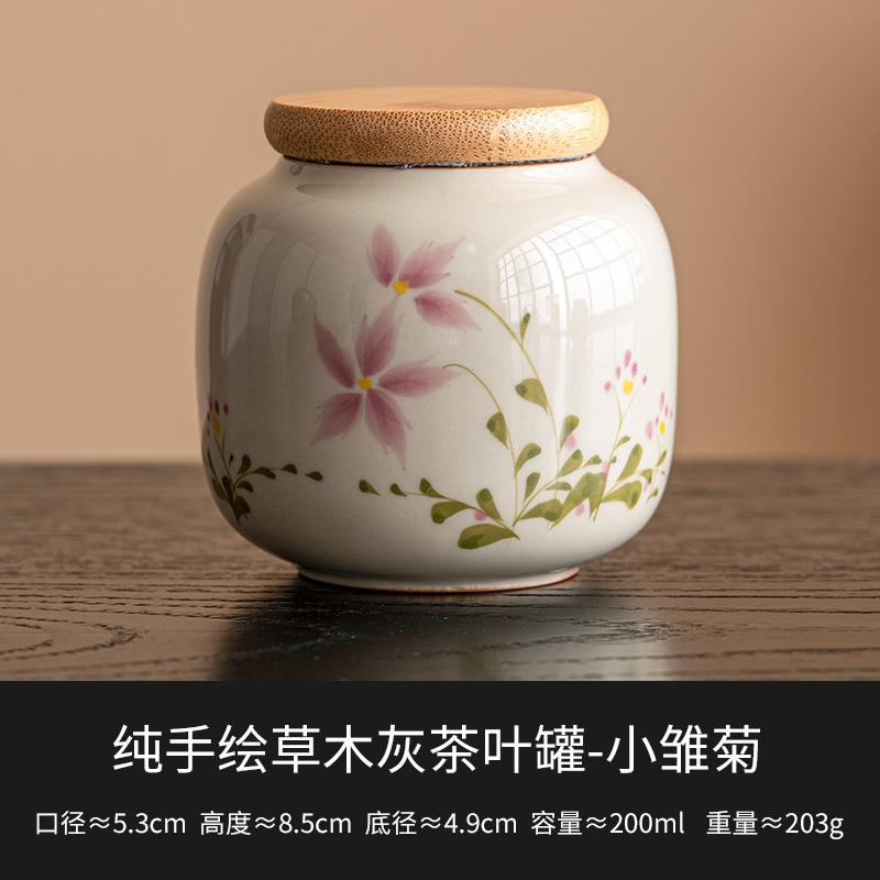 

Китайський чайник керамічний мініатюрний герметичний контейнер для зберігання чаю портативний 1PC