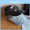 Stars Embroidery Cotton Duckbill Hat Women Sunshade Breathable Fashion Summer