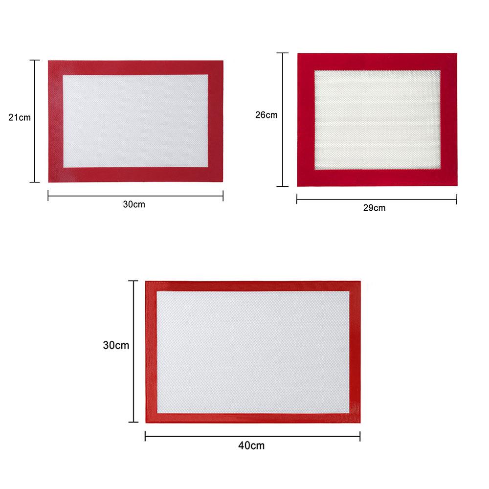 Silicone world Silicone Baking Mat for Bake Pans Macaroon/Pastry/Cookie/Bread Non-Stick Oven Sheet Liner Kitchen Bakery Tools