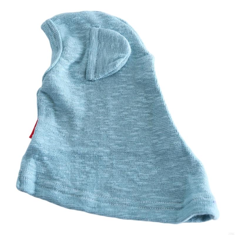Dog Knitted Hat Pet Calming Headwear for Puppies and Cats Ear Cover Warm Hat Comfortable Wear J0MC