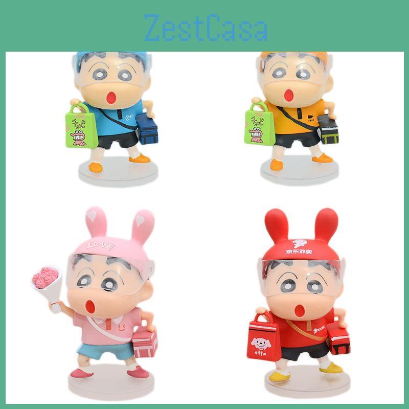 Shin Chan Crayon Model Ornament With Delivery Clothing Design For Daily Gift