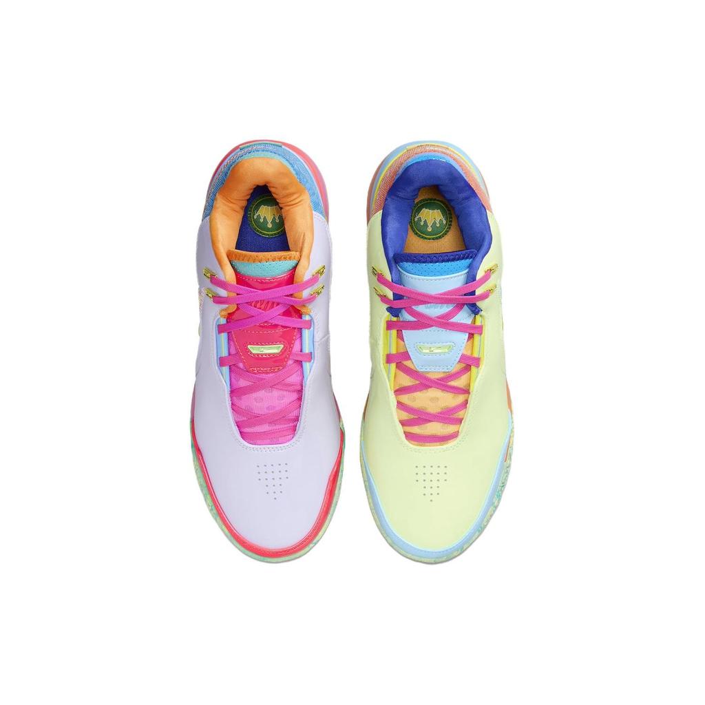 Nike זום לברון NXXT Gen Ampd IPS I Promise נעלי ספורט לגברים רב צבעוני ויולט-ערפל בקושי-וולט FZ7885-500