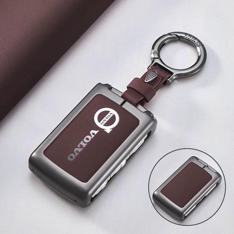 Kryt klíče Volvo: Kompatibilní s XC60, S90, S60, XC90, XC40 - Taška s přezkou pro úpravu