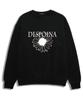 Ujeu Flower Print Sweatshirt (Dplts001) Black