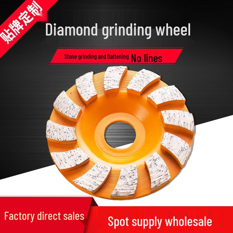 Diamond Grinding Wheel: Concrete & Stone Edge Chamfering Cup Tool