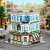 City Large-Scale Building Street Scene Series With Lights Building Blocks Set, Desktop Ornament, Toy Decoration, Birthday Gift