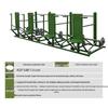Conglang 4-Person Multi-Station Seated Push Trainer