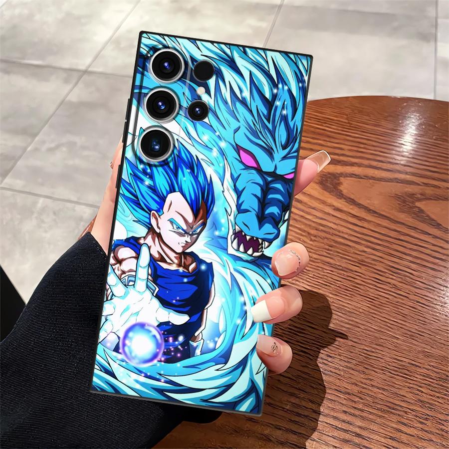 Case for Samsung Galaxy S26 S20 S10 S9 S21 FE Note 20 Ultra 8 9 10 S25 Ultra S23 S24 Plus Funda Phone Cover Dragon Ball Anime